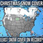 United States Sees Extremely Low Christmas Snow Cover as Florida, South Dakota, and Montana Remain Largely Snowless