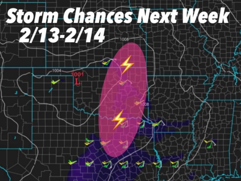 Oklahoma Storm Threat Could Spike Around Feb. 13–14 as Next Week’s Setup Signals Thunderstorms and a Possible Severe Weather Window